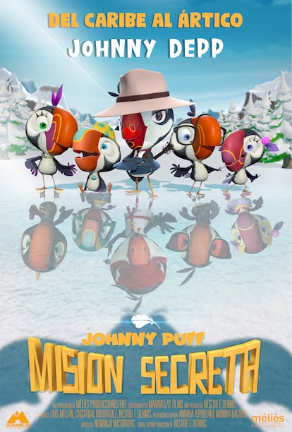 Cartel promocional de la película 'Johnny Puff. Misión secreta', en cines el 5 de abril.