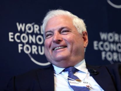 El expresidente de Panamá Ricardo Martinelli.