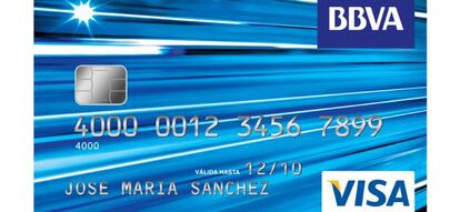 Tarjeta Visa de BBVA