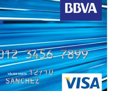 Tarjeta Visa de BBVA