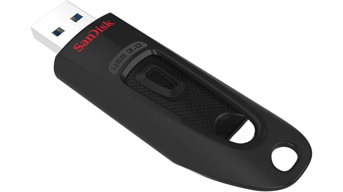 SanDisk Ultra USB 3.0 de 128 GB.