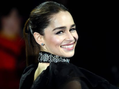 Emilia Clarke, en Londres, el pasado noviembre.