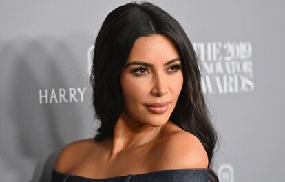 Kim Kardashian, en una imagen de 2019, durante la entrega de unos premios del Wall Street Journal en el MOMA de Nueva York