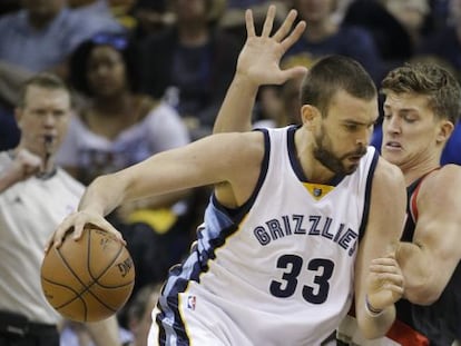 Marc Gasol, ante Leonard.