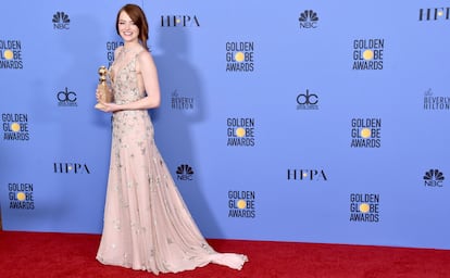 Los diseños de Valentino siempre son un sueño. Emma Stone cumplió el suyo al llevarse el Globo de Oro por su interpretación en La La Land. Sin duda, la mejor elección de todas las que pasaron por la alfombra roja.