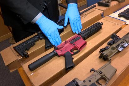 Armas fantasma en las oficinas del Departamento de Policía de San Francisco