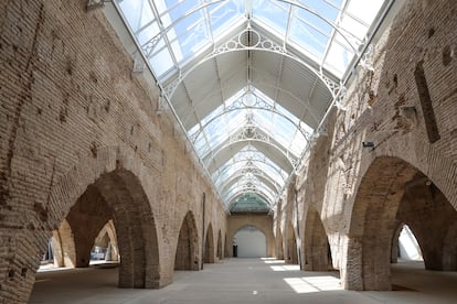 Vista de las Atarazanas de Sevilla tras la obra, una actuación del arquitecto Guillermo Vázquez Consuegra.