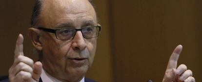 El ministro de Hacienda y Función Pública, Cristóbal Montoro.