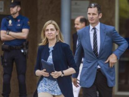 La Audiencia condena a Urdangarin a 6 años y 3 meses de cárcel y absuelve a la Infanta