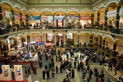 Mercado cinematogr&aacute;fico de la Berlinale.