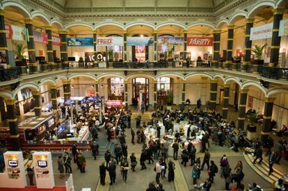 Mercado cinematográfico de la Berlinale.