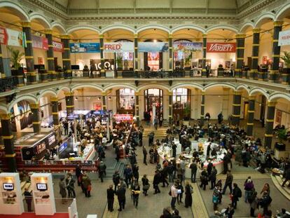 Mercado cinematogr&aacute;fico de la Berlinale.