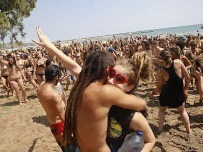 Asistentes al festival Rototom Sunsplash en una imagen de archivo.