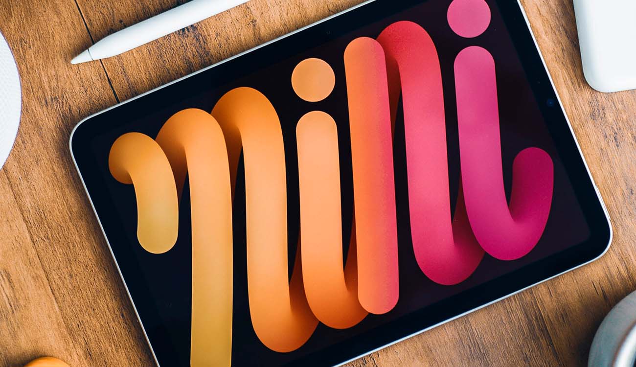 Pantalla de un iPad Mini