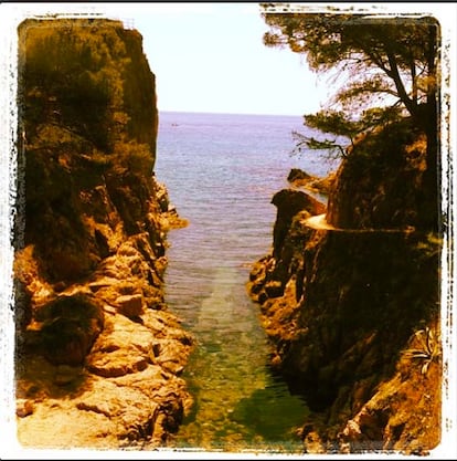 @andresvelencoso: 'Cala para dos #costabrava'
