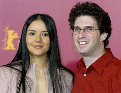 Catalina Sandino y Joshua Marston, hoy en Berlín.