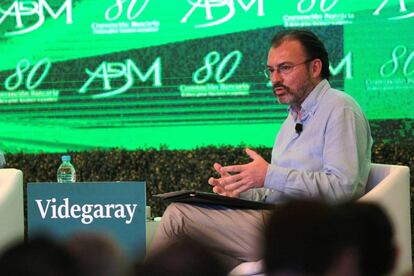 Luis Videgaray, este jueves en Acapulco.