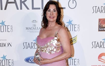 Carmen Martínez Bordiú en la gala Starlite de Marbella el pasado mes de agosto.