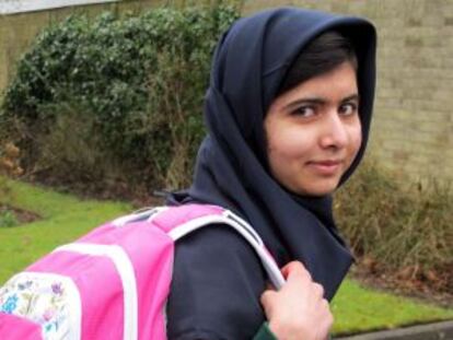 La estudiante pakistaní, Malala Yousafzai.