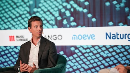 Luc Steuns, director de Estrategia y Sostenibilidad de Moeve, este jueves en el Foro CREO.