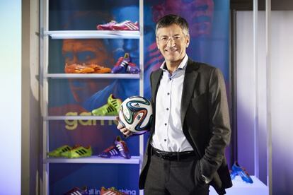 Herbert Hainer, consejero delegado de Adidas, es un apasionado de los deportes. Acaba de ponerse al frente del Bayern Múnich