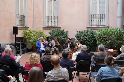 Presentación del Cuarteto Quiroga en el Museo Cerralbo.