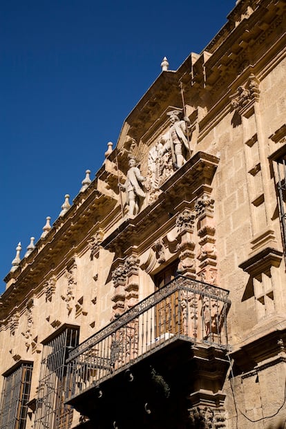 El palacio de los Cepeda, de finales del siglo XVIII, en Osuna.