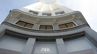 Nuevo Zara ubicado en el Edificio España, en Madrid