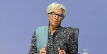 Christine Lagarde, presidenta del BCE