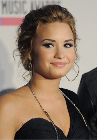 La actriz y cantante Demi Lovato durante las nominaciones a los American Music Awards el pasado 12 de octubre.