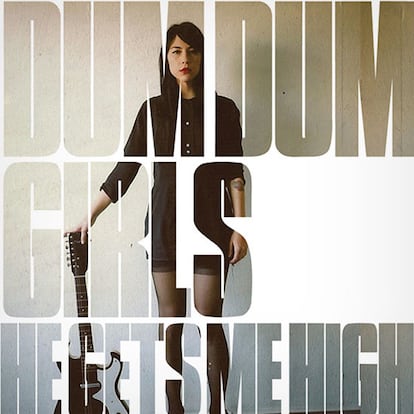 Portada de EP de Dum Dum Girls (<i>He get&#39;s me high</i>).