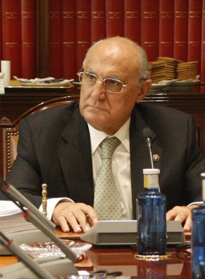 El presidente del Poder Judicial, Francisco Hernando.
