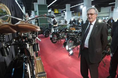  Xavier Trias en la inauguración de la exposición Auto Retro Barcelona 