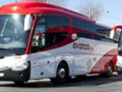 Autobuses del grupo Avanza