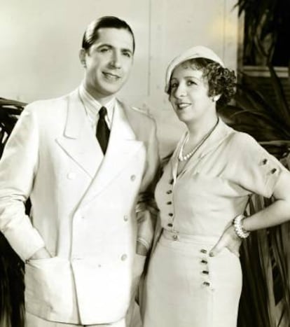 Rosita Moreno y Carlos Gardel fueron 'pareja' en un par de películas.