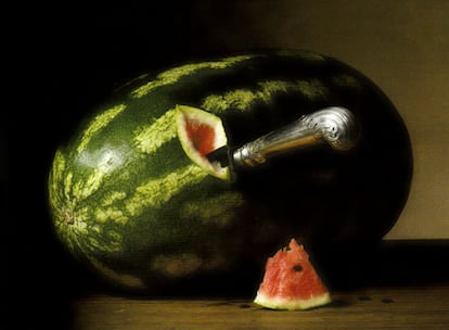 'The First Cut (after Robert Spear Dunning)', de Robert Stacey, 2009. National Gallery of Australia, Kamberri/Canberra.