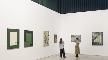 Una sala de la exposición de Lygia Clark en la Neue Nationalgalerie, de Berlín.