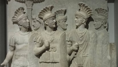 Os pretorianos do Louvre.