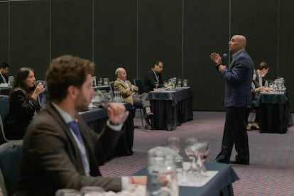 Jesús Díez impartió dos catas de vinos inéditos en México.