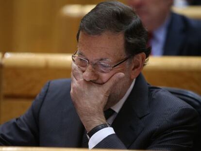 DVD 701 (25-11-14)   Pleno del Senado. Sesi&mdash;n de control al Gobierno. Rajoy.  Foto: Uly Mart&rsquo;n.
