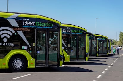 Autobuses eléctricos de Badajoz, imágenes cedidas por el ayuntamiento.