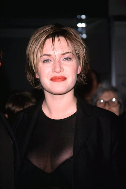 Kate Winslet durante la premiere de "El viaje de Julia" en 1999.