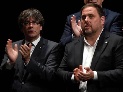 Puigdemont i Junqueras.