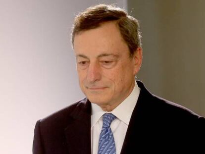 Mario Draghi, presidente del BCE.