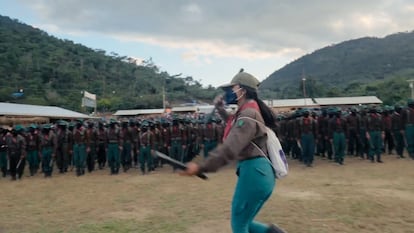 Indígenas zapatistas en el documental 'Los sueños que compartimos'.