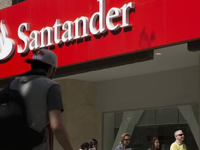 Sucursal del Banco Santander.