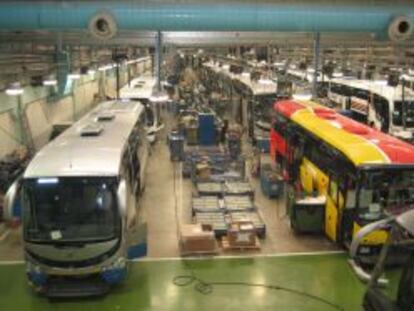 La facturación de Autobuses Irizar crecerá un 15% en 2013