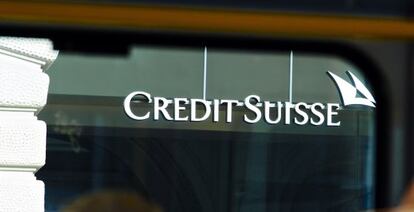 Una oficina de Credit Suisse en Zúrich, Suiza