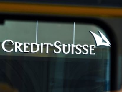 Una oficina de Credit Suisse en Zúrich, Suiza