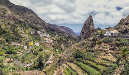 Roques de San Pedro, en el valle de Hermigua